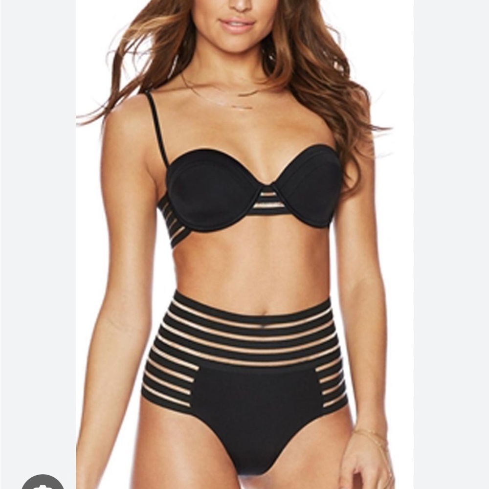 Beach Bunny Sheer addiction 2 piece swimsuit